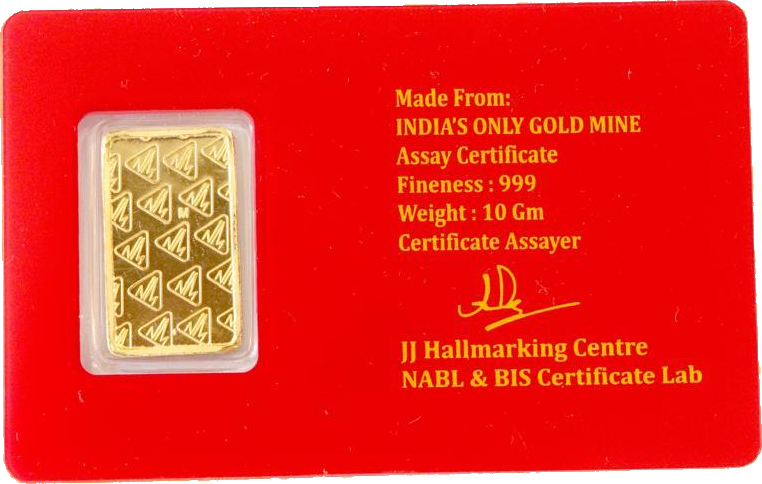 10 Gm Certificate
