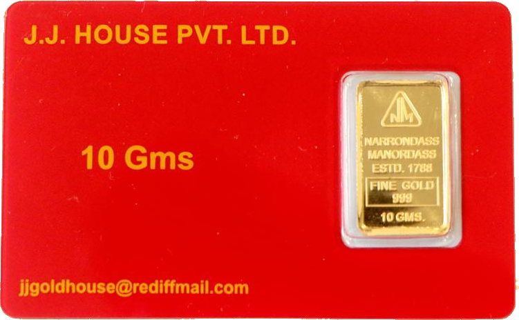 10 Gms Gold Bar