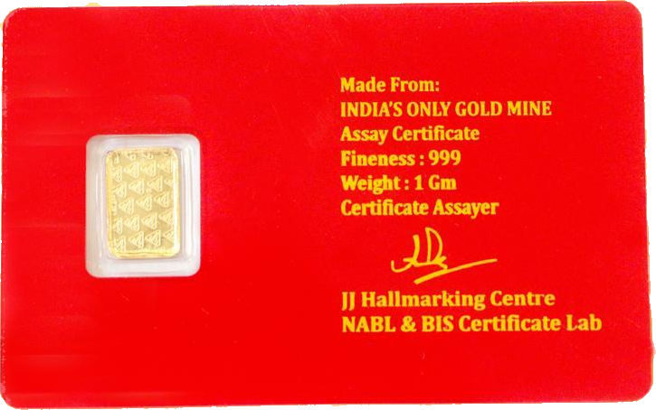 1 Gm Certificate