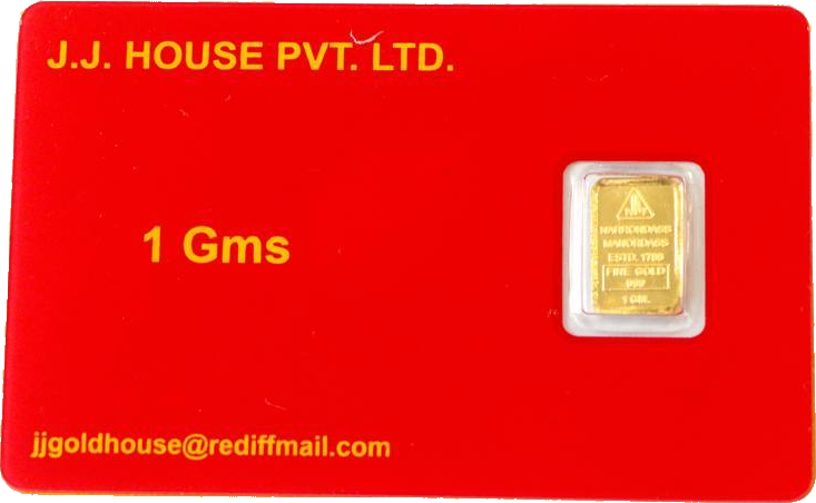 1 Gms Gold Bar